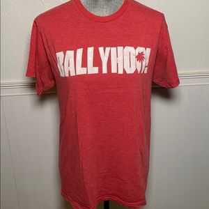Band T-Shirt Ballyhoo! Size Medium red